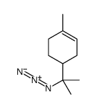 4-(2-azidopropan-2-yl)-1-methylcyclohexene Structure