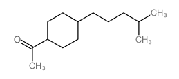 Ethanone,1-[4-(4-methylpentyl)cyclohexyl]-结构式