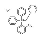 benzyl-(2-methoxyphenyl)-diphenylphosphanium,bromide结构式