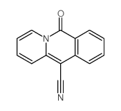 6H-Benzo[b]quinolizine-11-carbonitrile, 6-oxo- picture