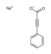 SODIUM PHENYLPROPIOLATE结构式