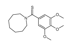 azocan-1-yl-(3,4,5-trimethoxyphenyl)methanethione结构式