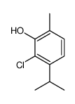 2-chloro-3-isopropyl-6-methylphenol Structure