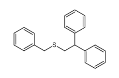 benzyl(2,2-diphenylethyl)sulfane Structure