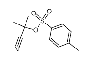 2-cyano-2-propyl tosylate Structure