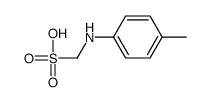 (4-methylanilino)methanesulfonic acid Structure