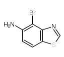 5-氨基-4-溴苯并噻唑结构式