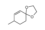 1,4-Dioxaspiro[4.5]dec-6-ene,8-methyl- Structure