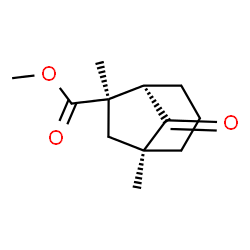 Bicyclo[3.2.1]octane-6-carboxylic acid, 1,6-dimethyl-8-oxo-, methyl ester, (1R,5S,6S)-rel- (9CI) structure