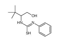 1-[(2S)-1-hydroxy-3,3-dimethylbutan-2-yl]-3-phenylthiourea结构式