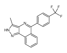 3-methyl-5-[4-(trifluoromethyl)phenyl]-2H-pyrazolo[4,3-c]isoquinoline Structure