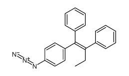 1-azido-4-(1,2-diphenylbut-1-enyl)benzene Structure