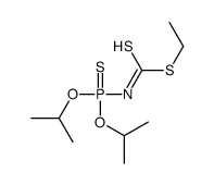 ethyl N-di(propan-2-yloxy)phosphinothioylcarbamodithioate Structure