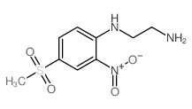 N-(2-AMINOETHYL)-N-[4-(METHYLSULFONYL)-2-NITROPHENYL]AMINE Structure