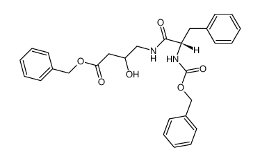 Z-Phe-γAbu(2OH)-OBzl Structure