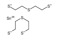 1,4,7,9,12,15-hexathia-8-stannaspiro[7.7]pentadecane Structure