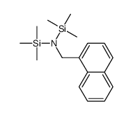 1-naphthalen-1-yl-N,N-bis(trimethylsilyl)methanamine Structure