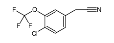 4-CHLORO-3-(TRIFLUOROMETHOXY)PHENYLACETONITRILE picture