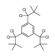 1,3,5-tris(1,1-dichloro-2,2-dimethylpropyl)benzene结构式