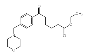 ETHYL 6-[4-(MORPHOLINOMETHYL)PHENYL]-6-OXOHEXANOATE picture