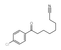 8-(4-chlorophenyl)-8-oxooctanenitrile结构式