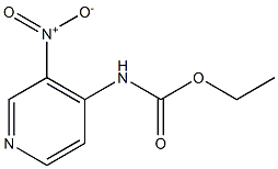 ethyl (3-nitropyridin-4-yl)carbaMate Structure