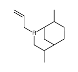 2,6-dimethyl-8-prop-2-enyl-8-borabicyclo[3.3.1]nonane Structure