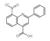 8-nitro-2-phenyl-quinoline-4-carboxylic acid picture