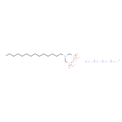 [(tetradecylimino)bis(methylene)]bisphosphonic acid, ammonium salt structure