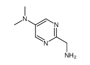 2-(aminomethyl)-N,N-dimethylpyrimidin-5-amine structure