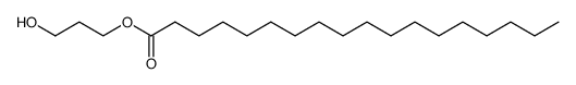 Octadecanoic acid 3-hydroxypropyl ester Structure