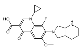 8-Fluoro-6-methoxymoxifloxacin structure