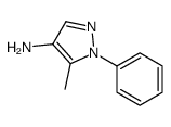 5-methyl-1-phenylpyrazol-4-amine structure