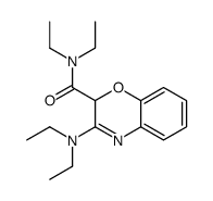 3-(diethylamino)-N,N-diethyl-2H-1,4-benzoxazine-2-carboxamide Structure