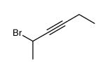 2-bromohex-3-yne Structure