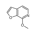 Furo[2,3-c]pyridine, 7-methoxy- (9CI) Structure