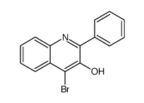 4-bromo-2-phenylquinolin-3-ol structure