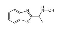 2-Benzothiazolemethanamine,N-hydroxy-alpha-methyl-(9CI)结构式