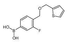 3-氟-4-(噻吩-2-基甲氧基甲基)苯硼酸图片