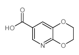 2,3-二氢-[1,4]二噁烷并[2,3-b]吡啶-7-羧酸结构式