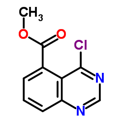 methyl 4-chloroquinazoline-5-carboxylate Structure