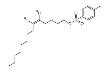 (Z)-tetradec-5-en-1-yl-5,6-d2 4-methylbenzenesulfonate Structure