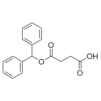 4-(二苯甲氧基)-4-氧代丁酸结构式