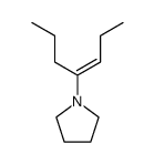 (E)-4-Pyrrolidinyl-3-heptene结构式