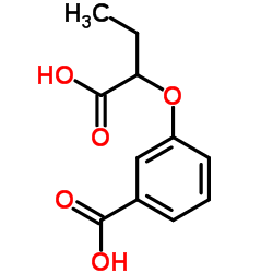 3-(1-Carboxypropoxy)benzoic acid structure