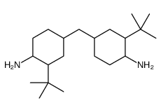 4-[(4-amino-3-tert-butylcyclohexyl)methyl]-2-tert-butylcyclohexan-1-amine结构式