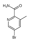 5-Bromo-3-Methylpyridine-2-carboxamide structure