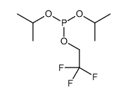 dipropan-2-yl 2,2,2-trifluoroethyl phosphite Structure