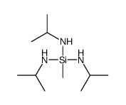 N-[methyl-bis(propan-2-ylamino)silyl]propan-2-amine结构式