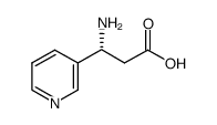 (R)-3-Amino-3-(3-pyridyl)-propionic acid structure